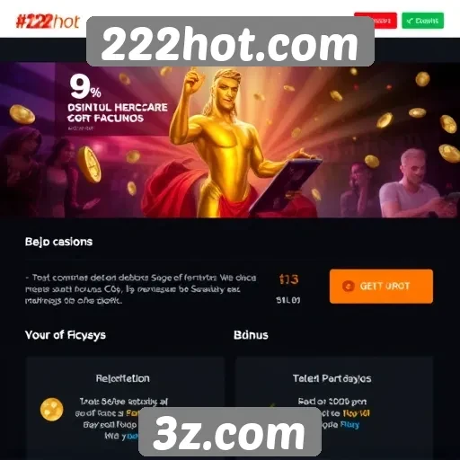 Como funciona o sistema de bônus em 222hot.com