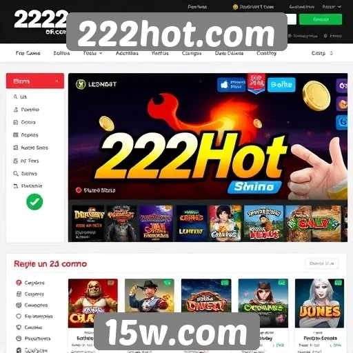 Comparativa entre 222hot.com e concorrentes