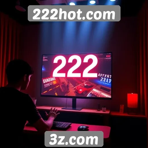 Inovação nos gráficos do site 222hot.com